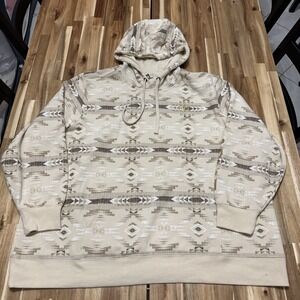 Ariat Beige Aztec Print Hoodie
